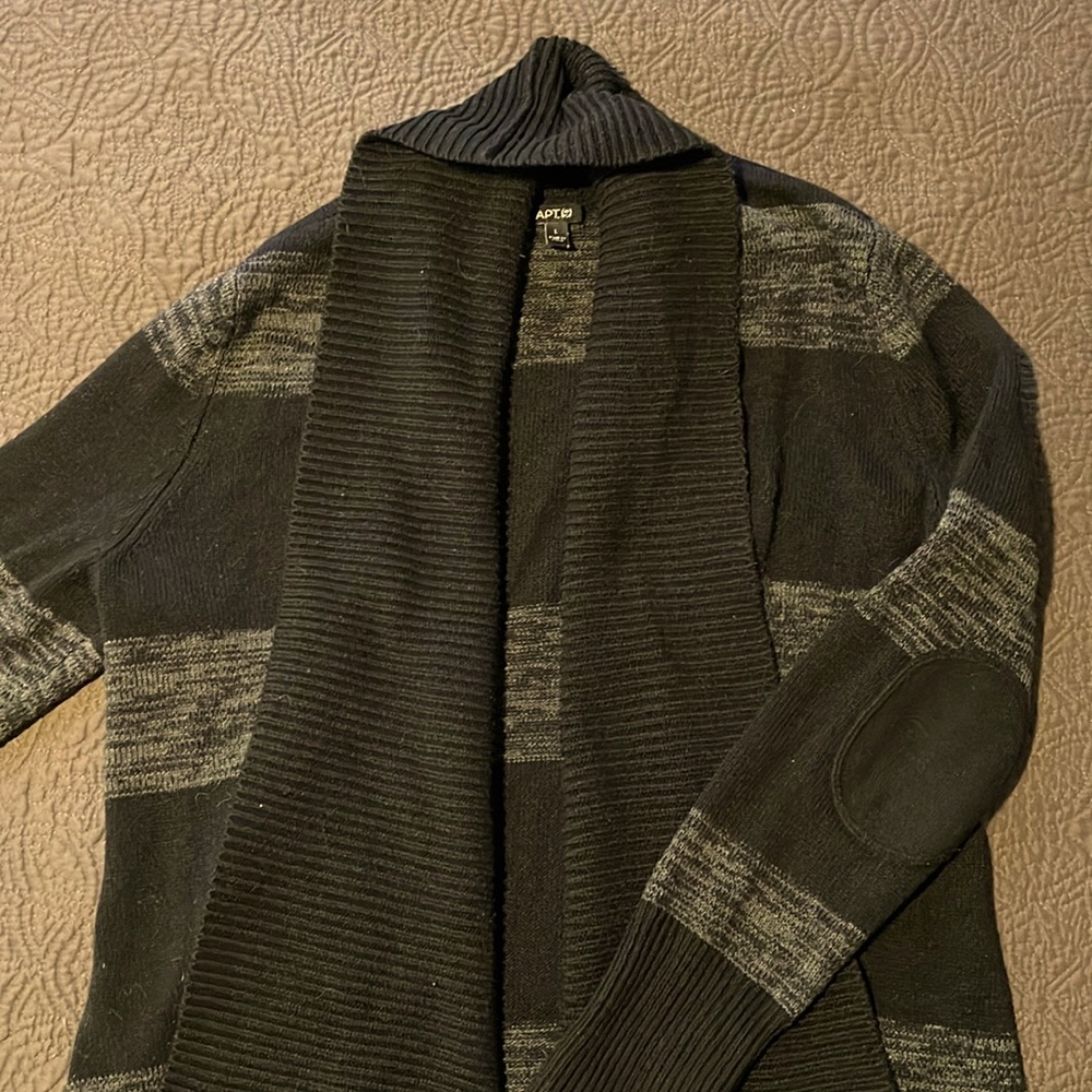 APT9 striped cardigan